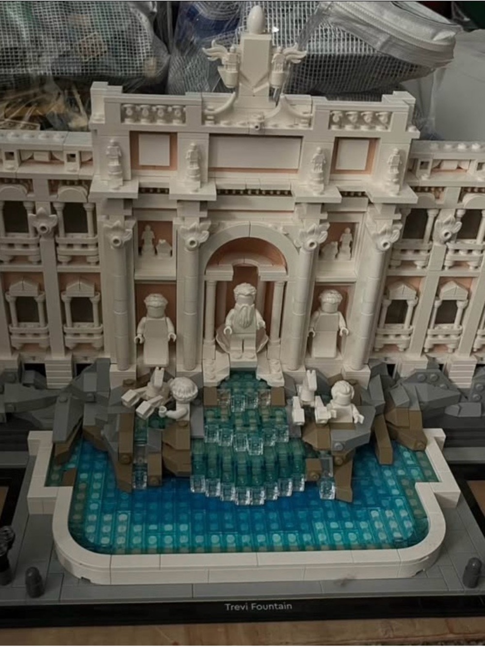 Trevi Fountain Lego Set